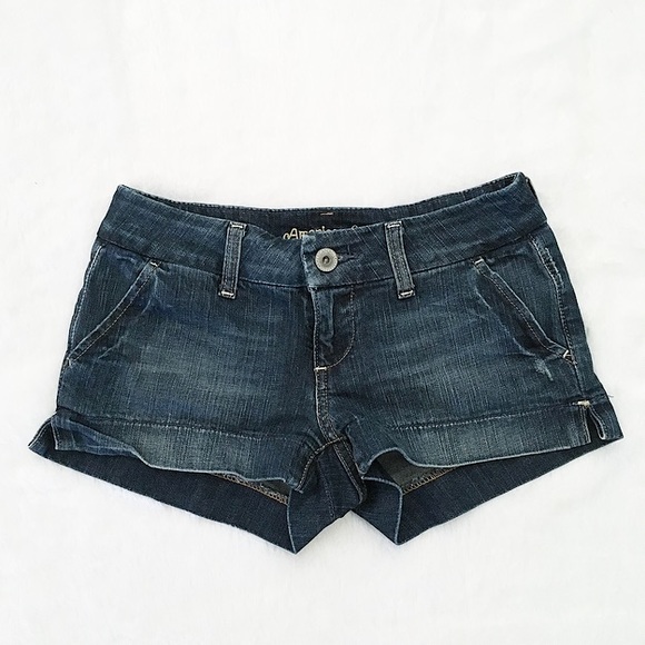 American Eagle Outfitters Shorts Like New American Eagle Blue Jean